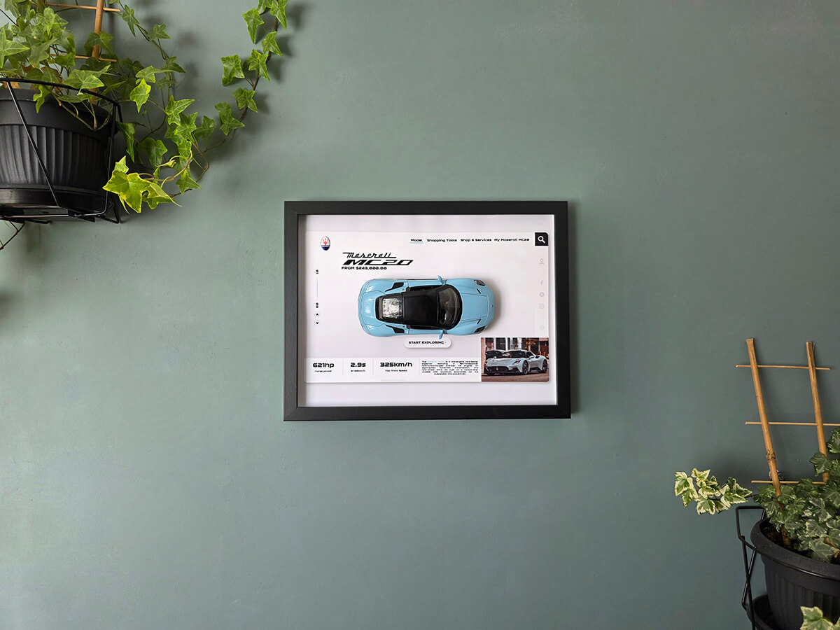 Maserati MC20 - black