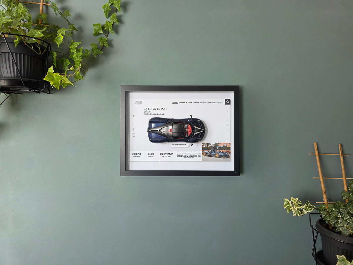 Pagani Hauyra - black